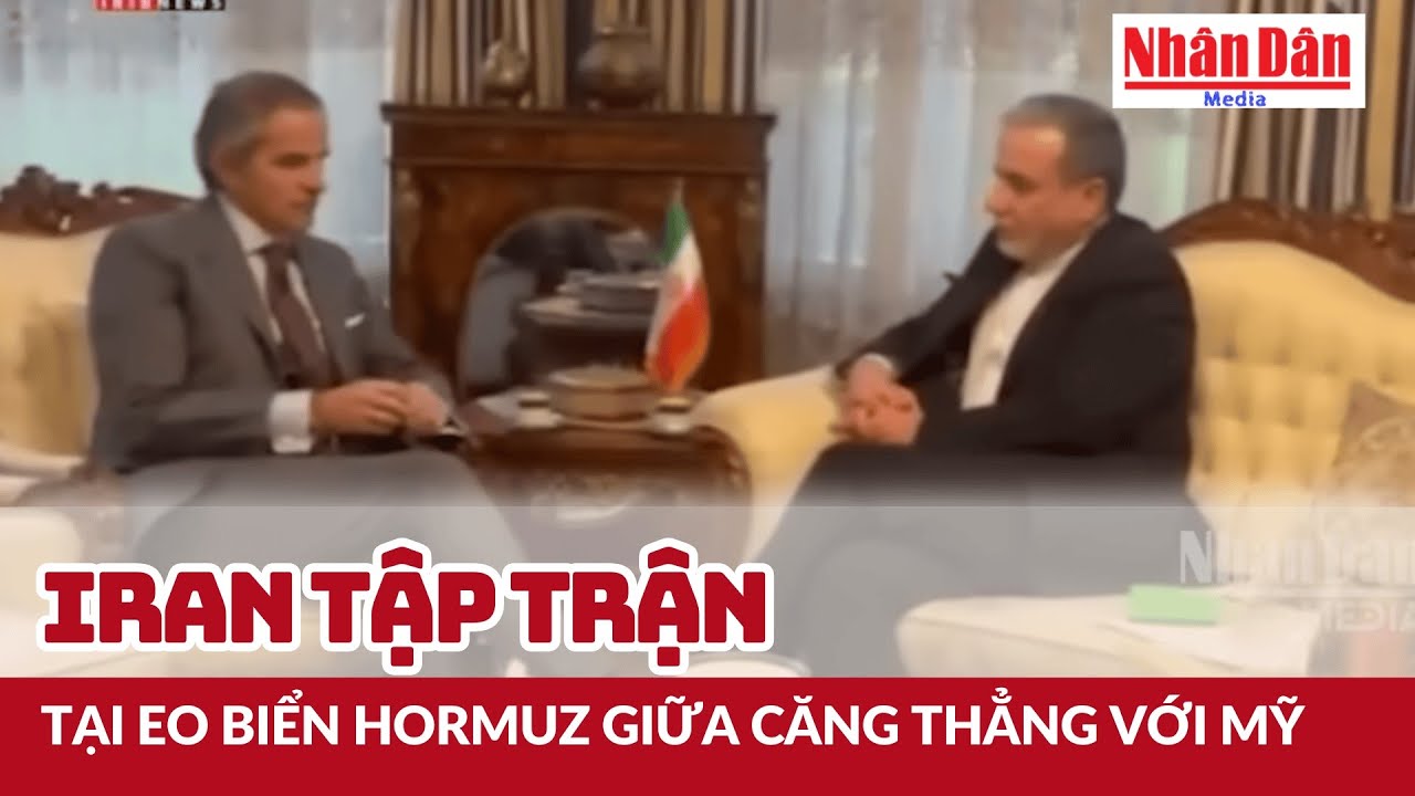 Iran tập trận tại eo biển Hormuz giữa căng thẳng với Mỹ