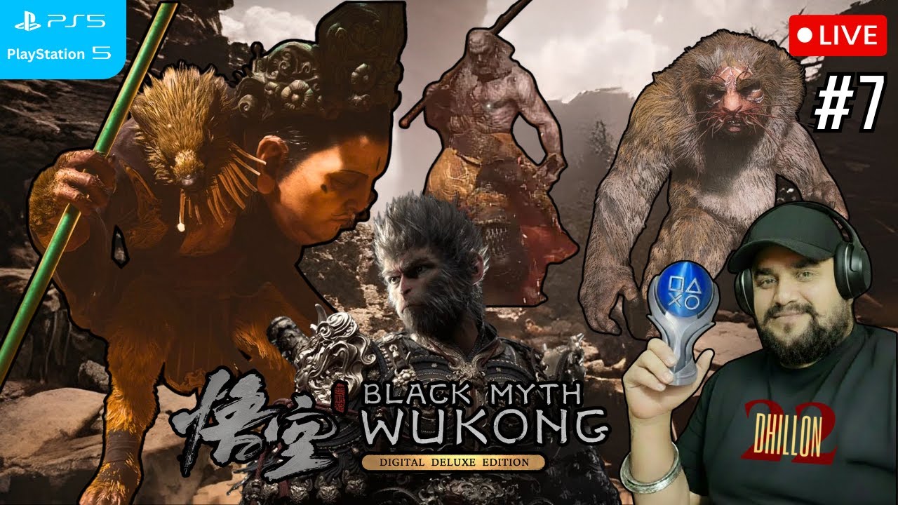 {PLATINUM TROPHY RUN} CHAPTER [2] FINAL BOSS FIGHT BLACK MYTH WUKONG EPISODE [#7] LIVE PS5 GAMEPLAY