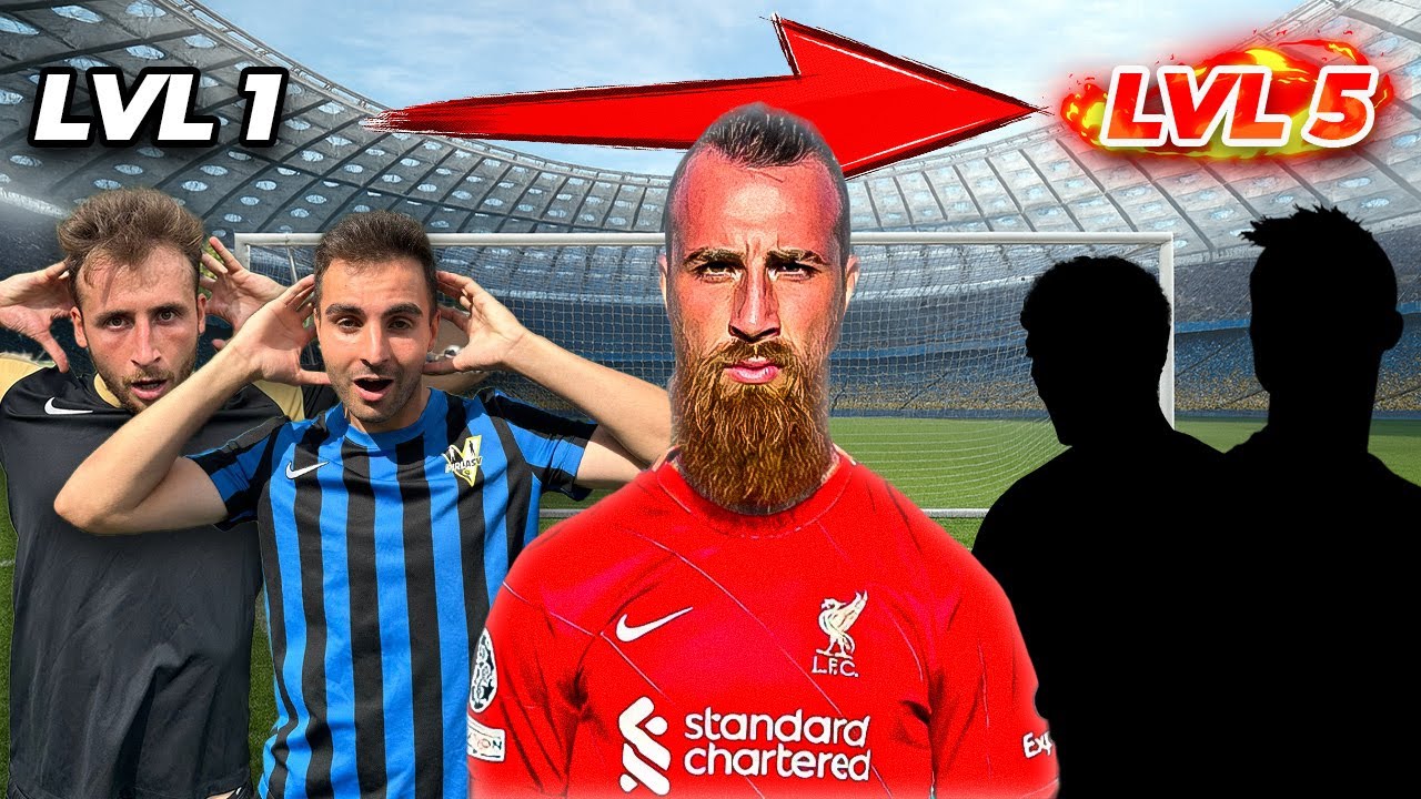 5 LIVELLI CHALLENGE: 1v1 dal pi&ugrave; scarso al pi&ugrave; estremo🔥