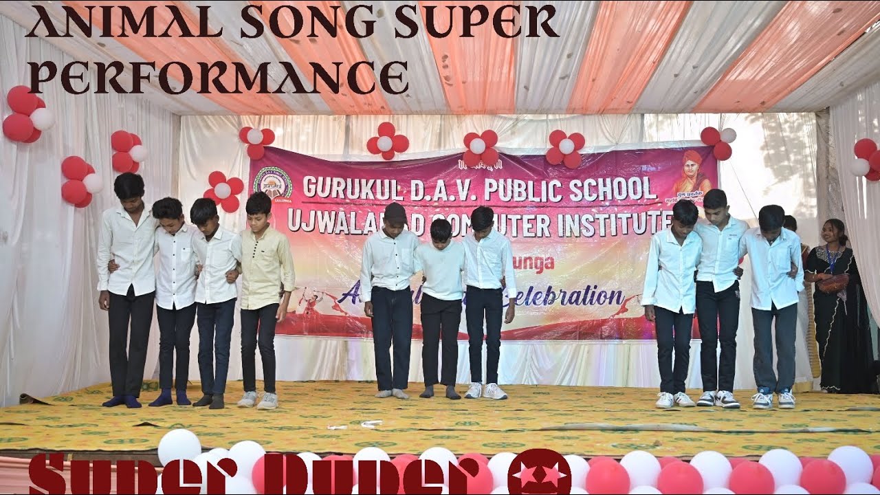Animal song // Super 😍 comedy//boys dance/ #animalsongs #annualfunction #viralkids #dance 
