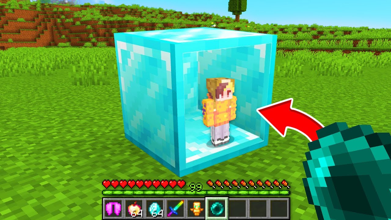Minecraft ΑΛΛΑ ΜΠΑΙΝΩ σε κάθε BLOCK!