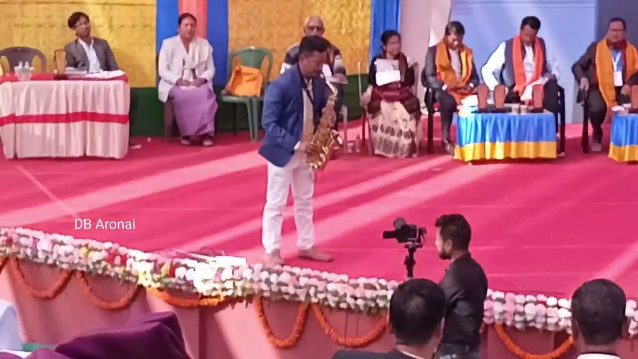 Oh jaane jaana | Saxophone Instrumental  Video | Jihiskel Karjee | 2nd kokrajhar literary festival