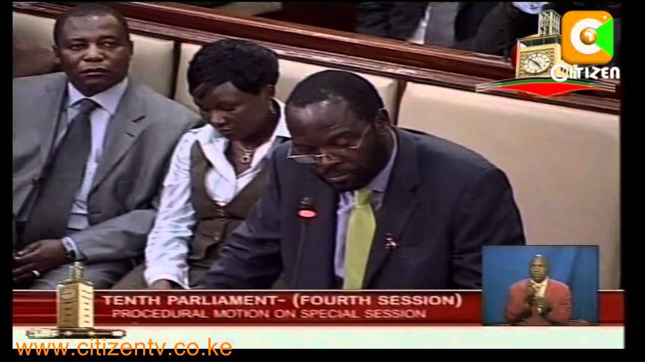 Parliament Swearing in