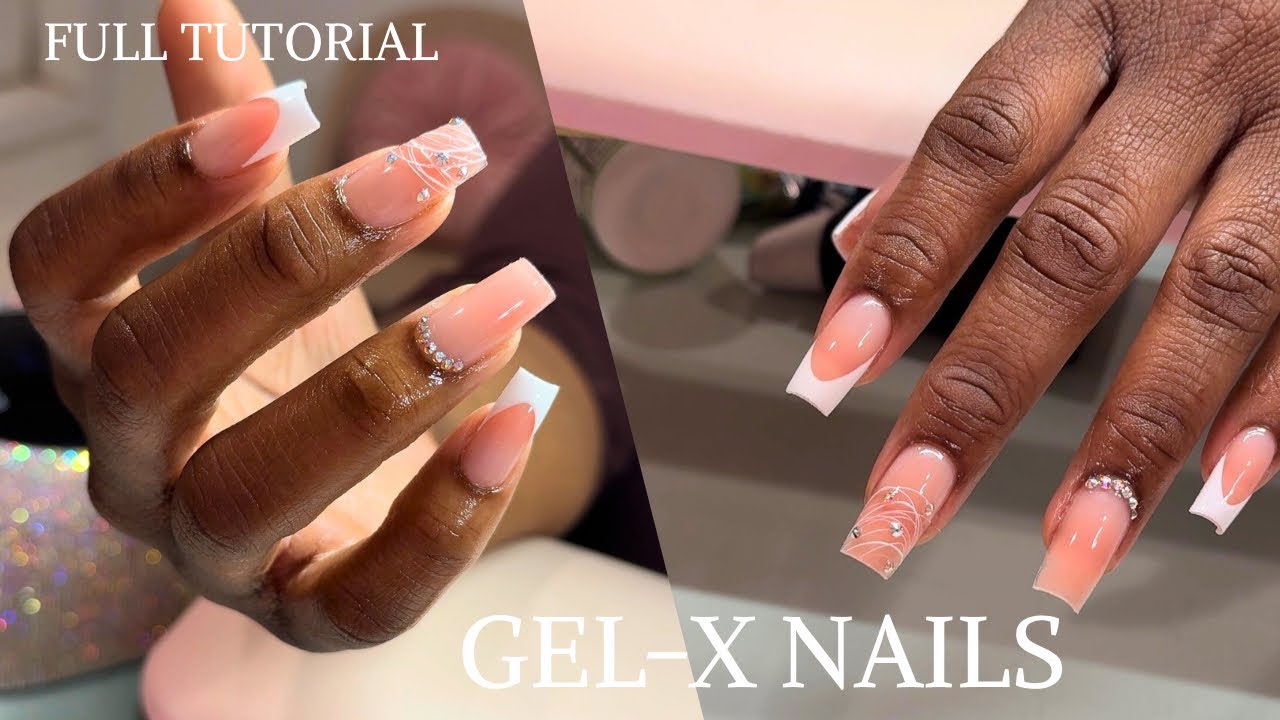 Soft French Gel-X Extensions | Satisfying Prep & Application (ASMR Friendly)