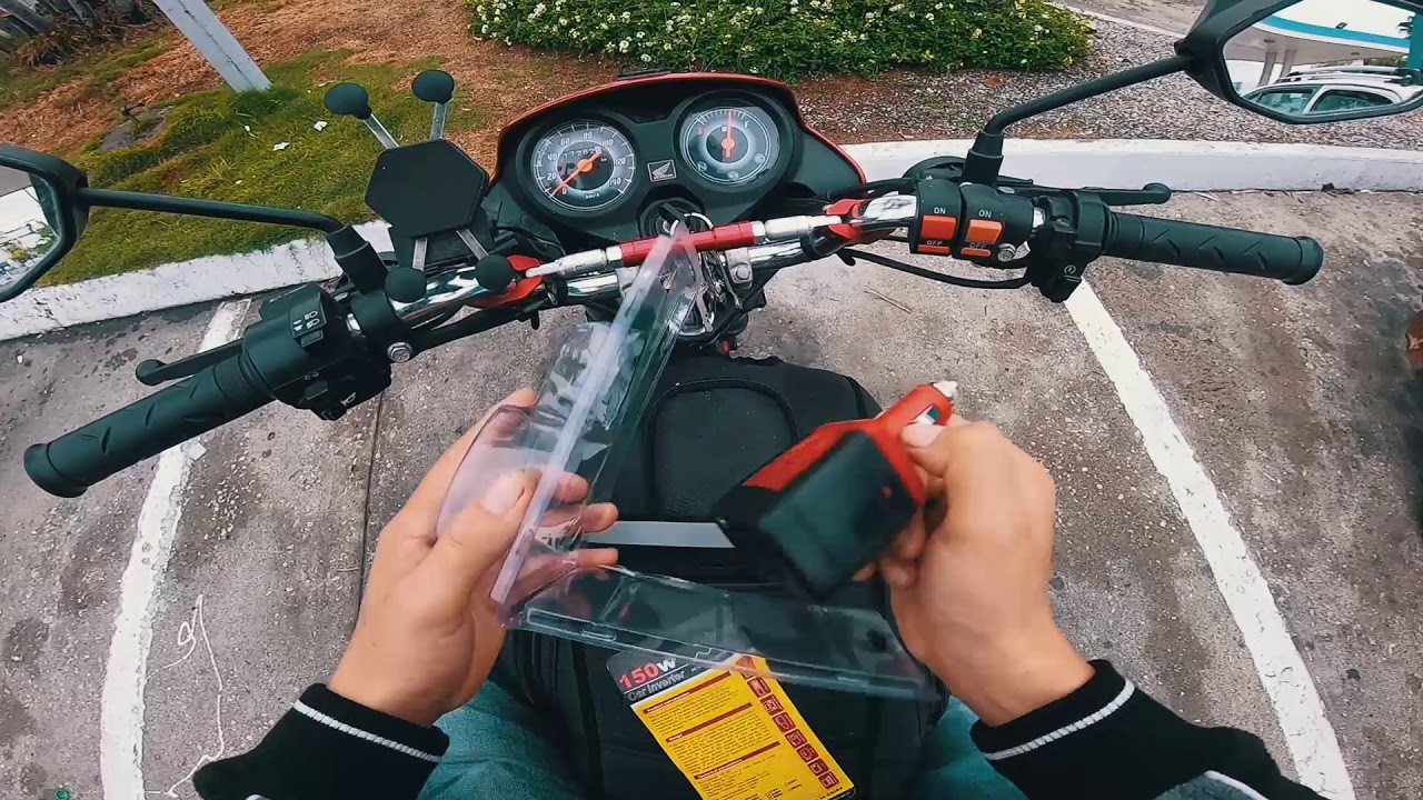 Inversor de corriente para moto 12v a110v