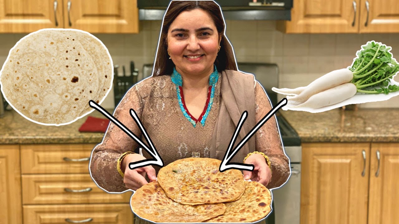 Stuffed Mooli Paratha Recipe