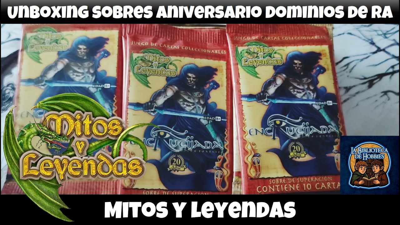 Unboxing sobrecitos Dominios de Ra Aniversario Kit Shogun 4 Mitos y Leyendas (Hubo milagro navideño)