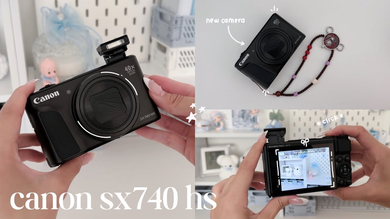 📷 canon powershot sx740 hs unboxing + first impressions