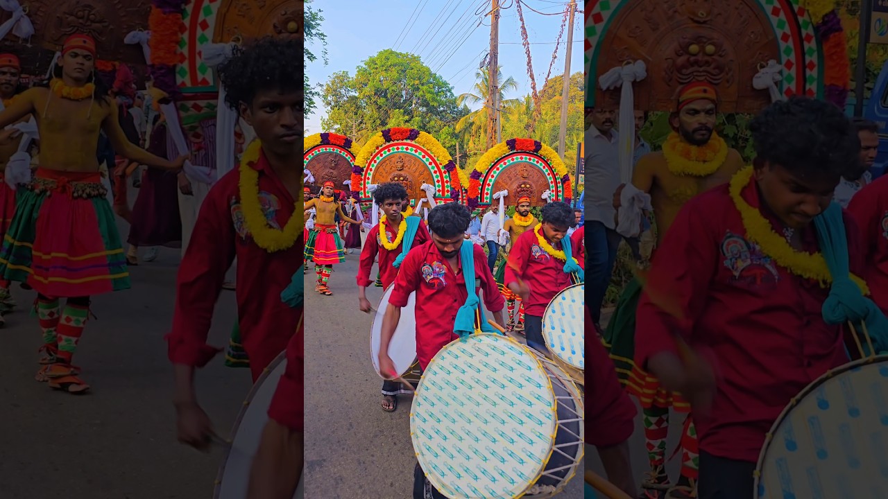 Witness the Magic of Thira 🎭🔥 | Kerala’s Sacred Ritual Dance #TraditionalArt #KeralaCulture