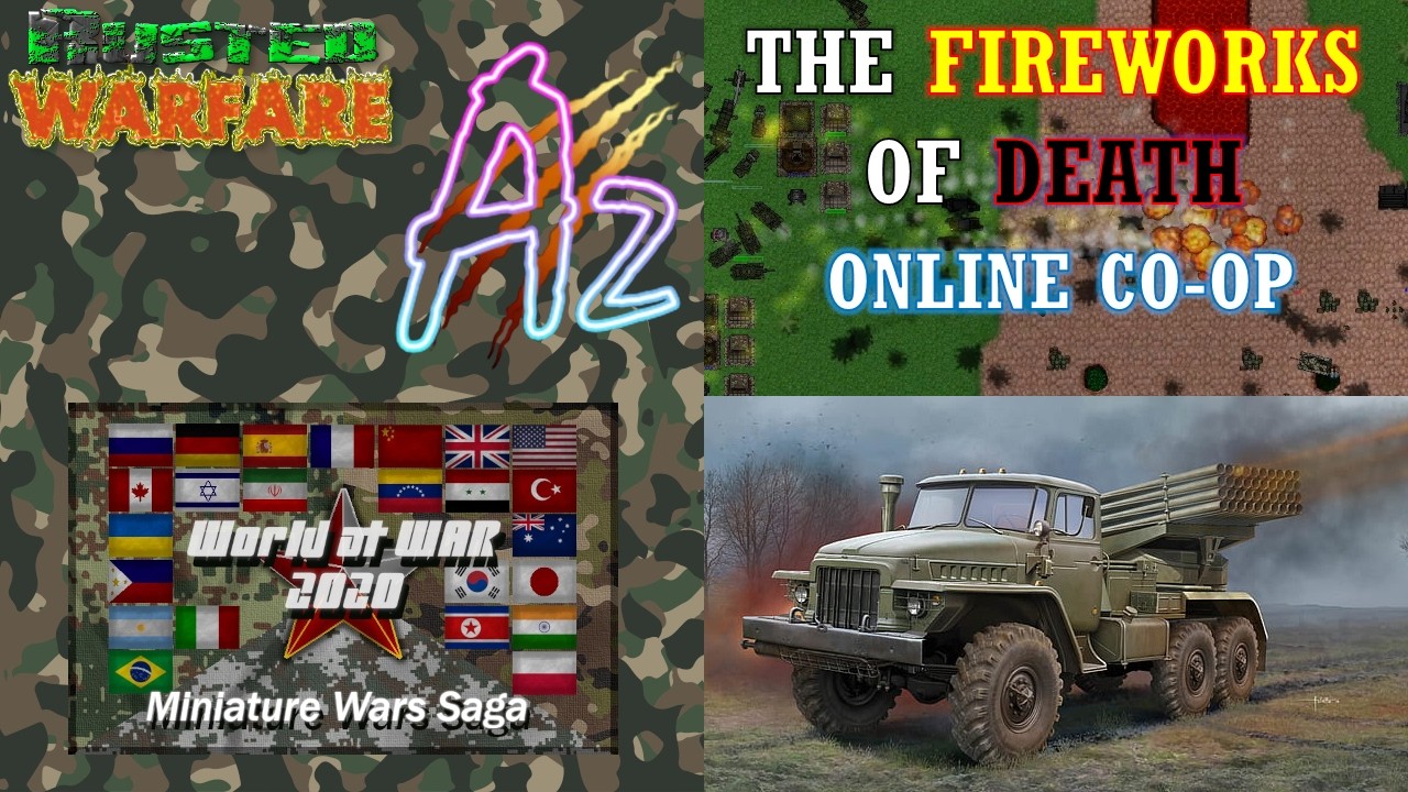 Miniature Wars World At War 2020+ - The Great Fireworks of Death (Night Co-op)