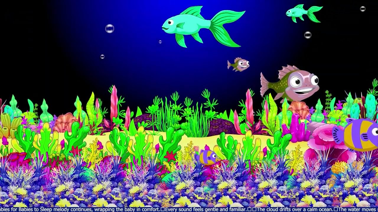 💤 Soft Baby Star Lullaby ♫ Calming Night Melody 🐟 Sweet Dreams ✨