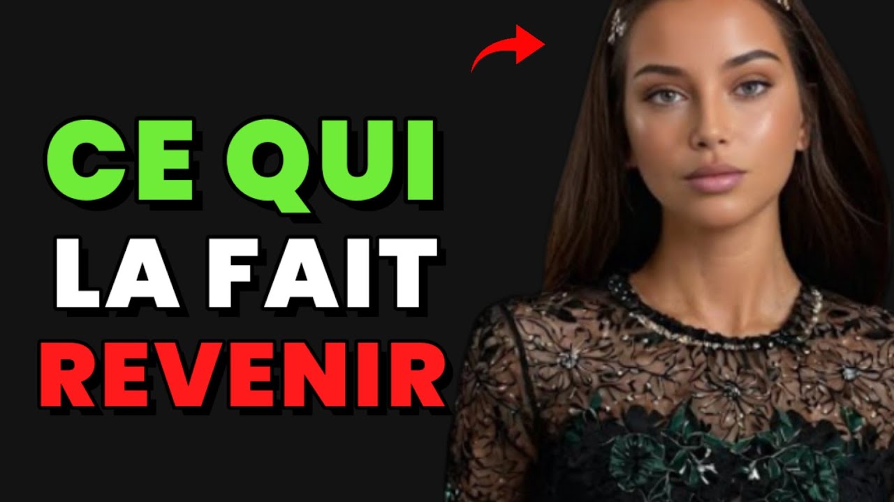 Dernière minute – Pourquoi une femme revient après que vous lui ayez laissé de l’espace