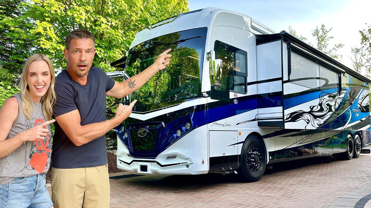 You won’t believe what’s in our new RV basement! Full TOUR