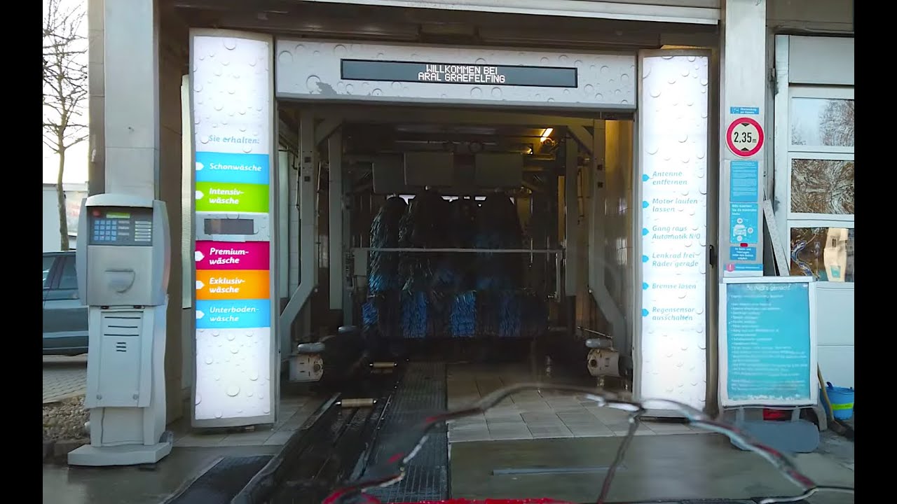 CarWash - Aral München-Gräfelfing - Standard Wäsche SEHR GUT