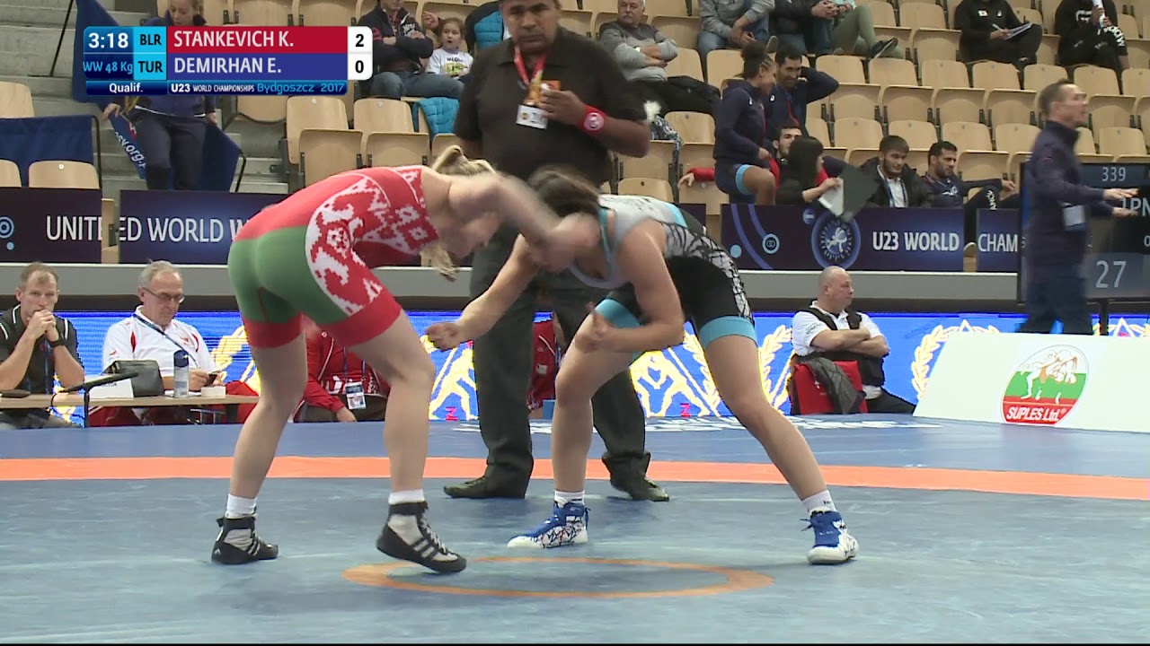Qual. WW - 48 kg: E. DEMIRHAN (TUR) df. K. STANKEVICH (BLR) by VPO1, 6-6
