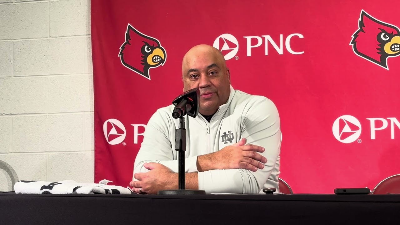 Notre Dame HC Micah Shrewsberry Postgame Presser vs. Louisville (2/4/26)