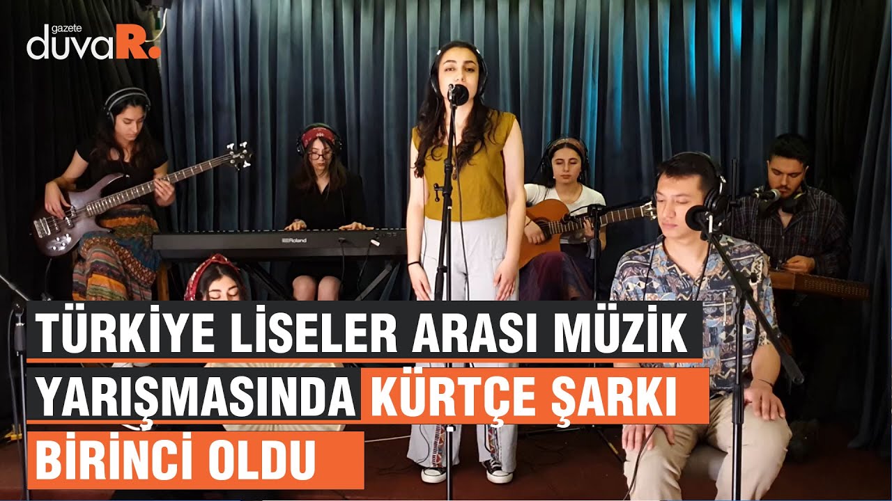 Türkiye liseler arası müzik yarışmasında Kürtçe şarkı birinci oldu