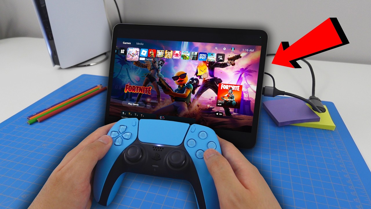 Как использовать iPad в качестве монитора для PS5 (простой способ)