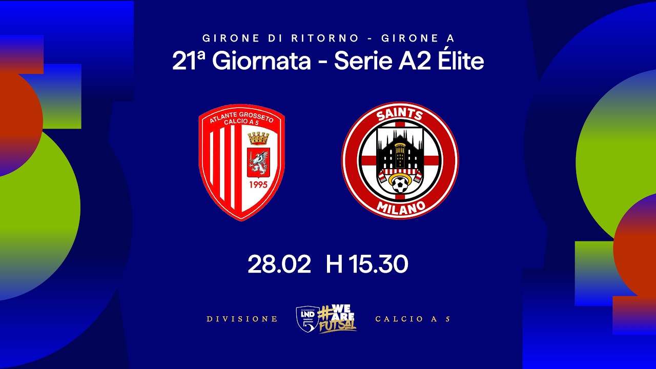 Atlante Grosseto-Saints Milano | 21ª giornata | Serie A2 Élite 2025/2026 - Girone A