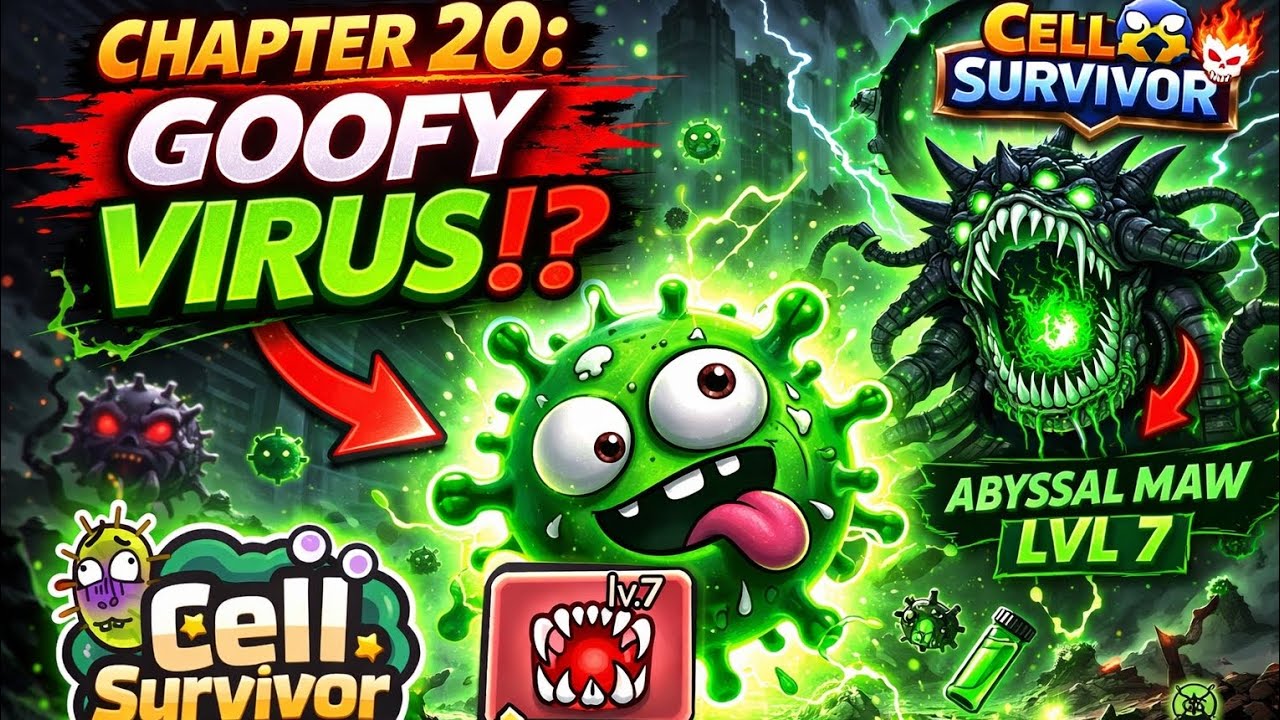 CELL SURVIVOR : Abyssal Maw Lv.7 Is Actually BROKEN in Stage 20