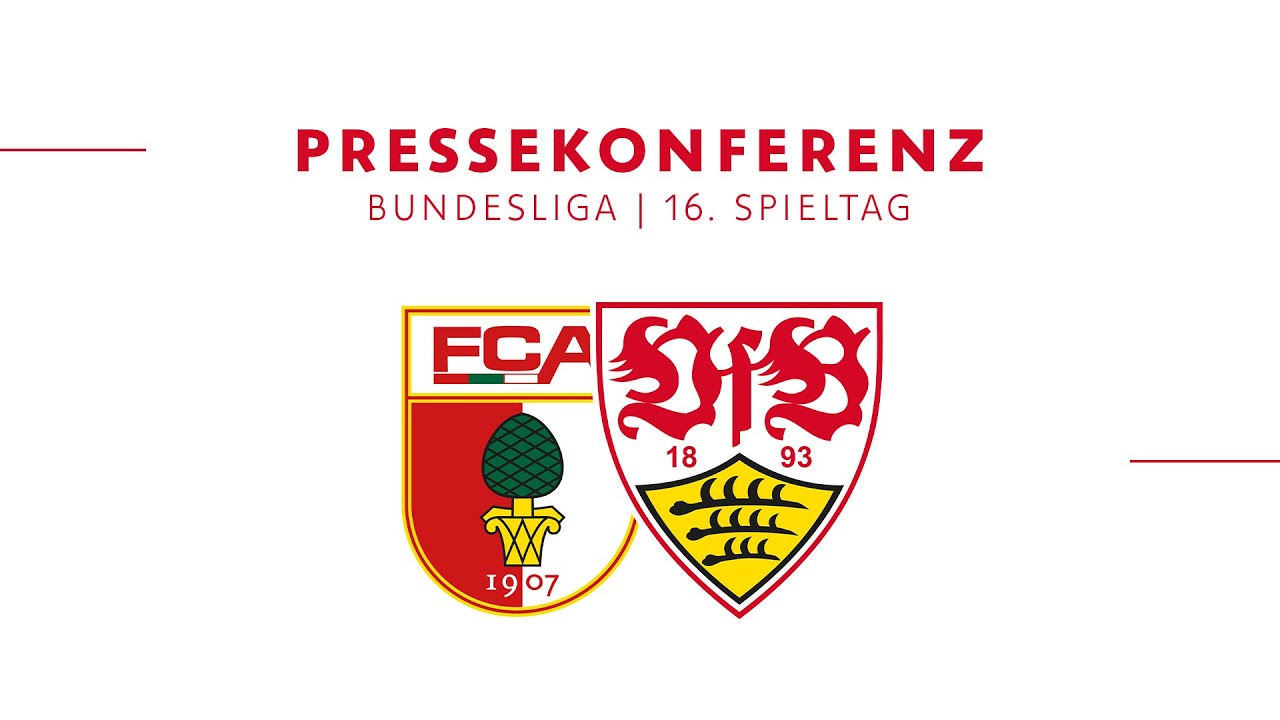 Pressekonferenz vor FC Augsburg - VfB Stuttgart