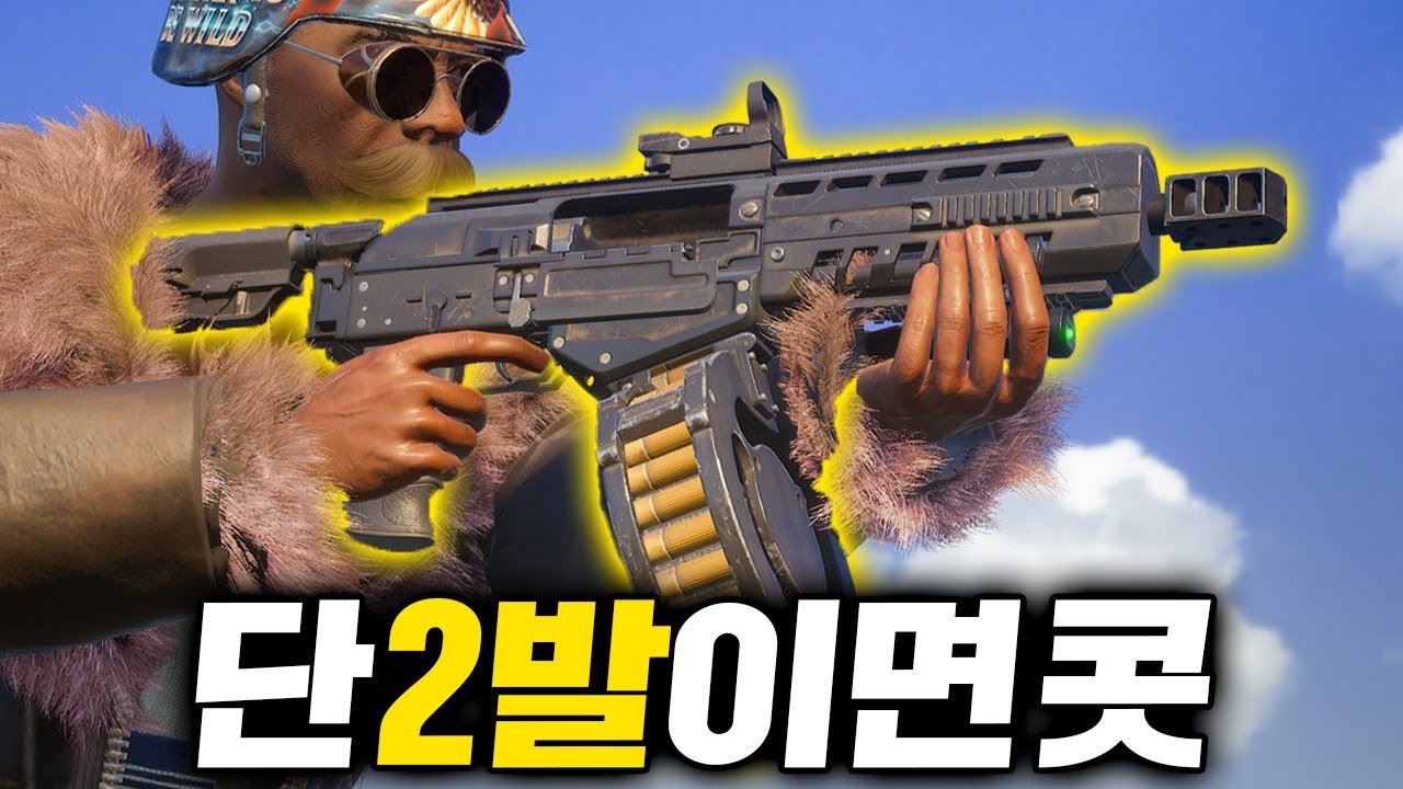 2발이면 죽는 배그 개사기 샷건 'O12'