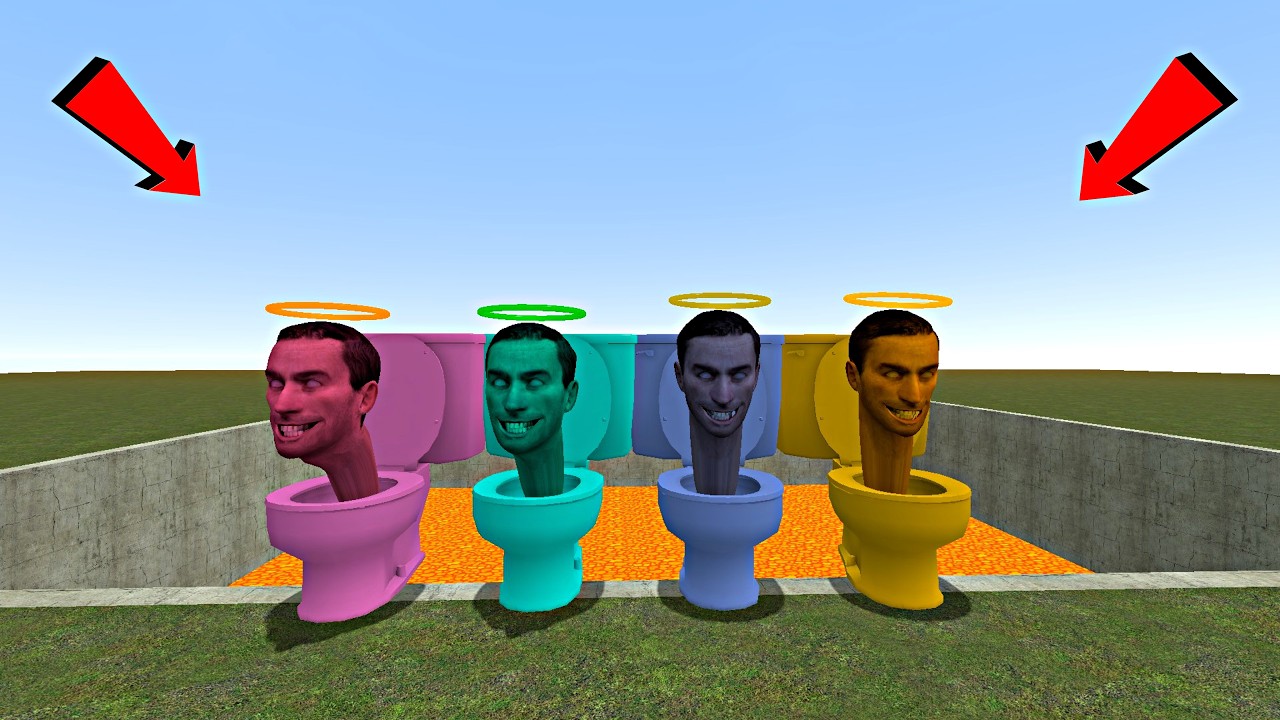 Spartan Kicking All Skibidi Toilets  Memes In The Giant Deep Pit garrysmod #19 #gmod #skibiditoilet