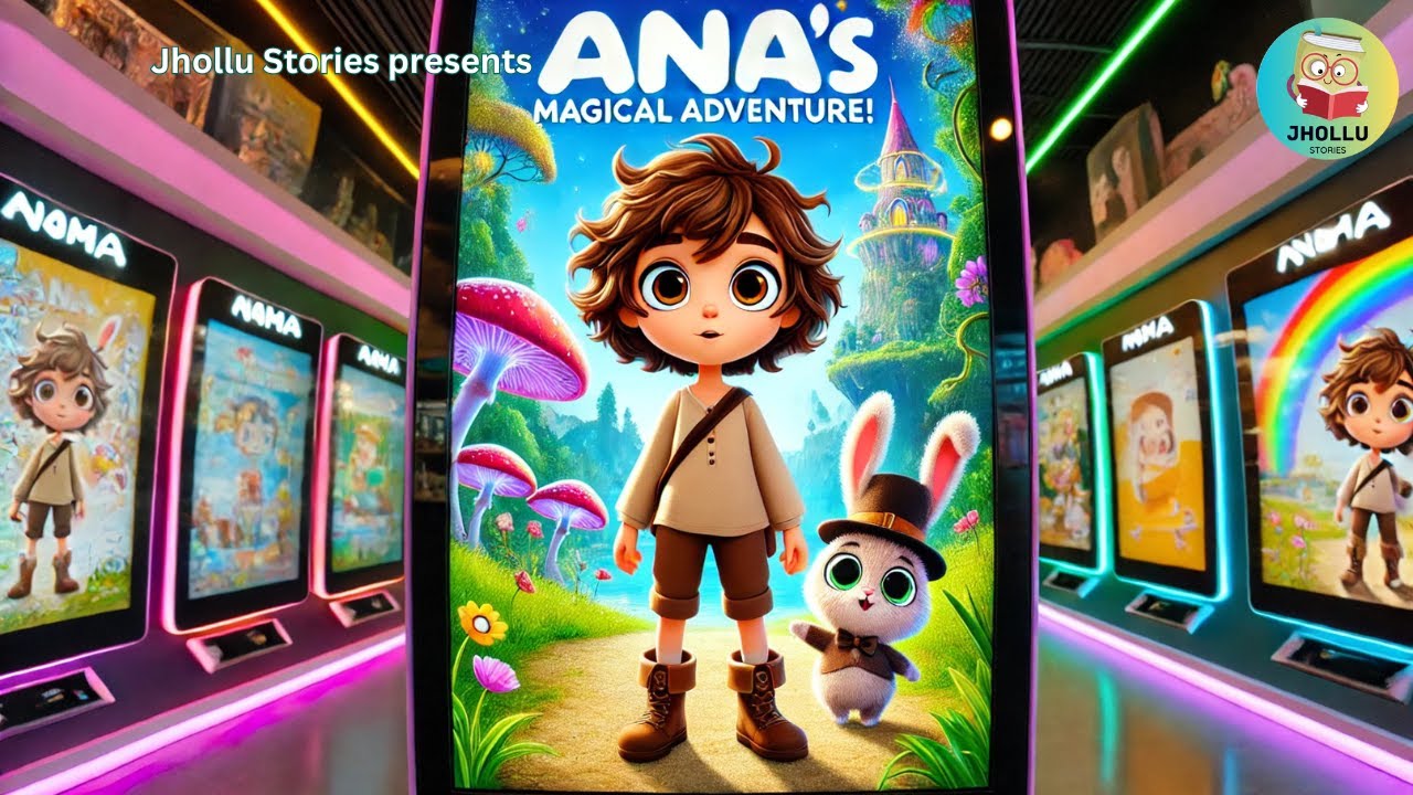 Ana's Magical Adventure! | Learning English | Bedtime stories | Kids Stories | Jhollu Stories