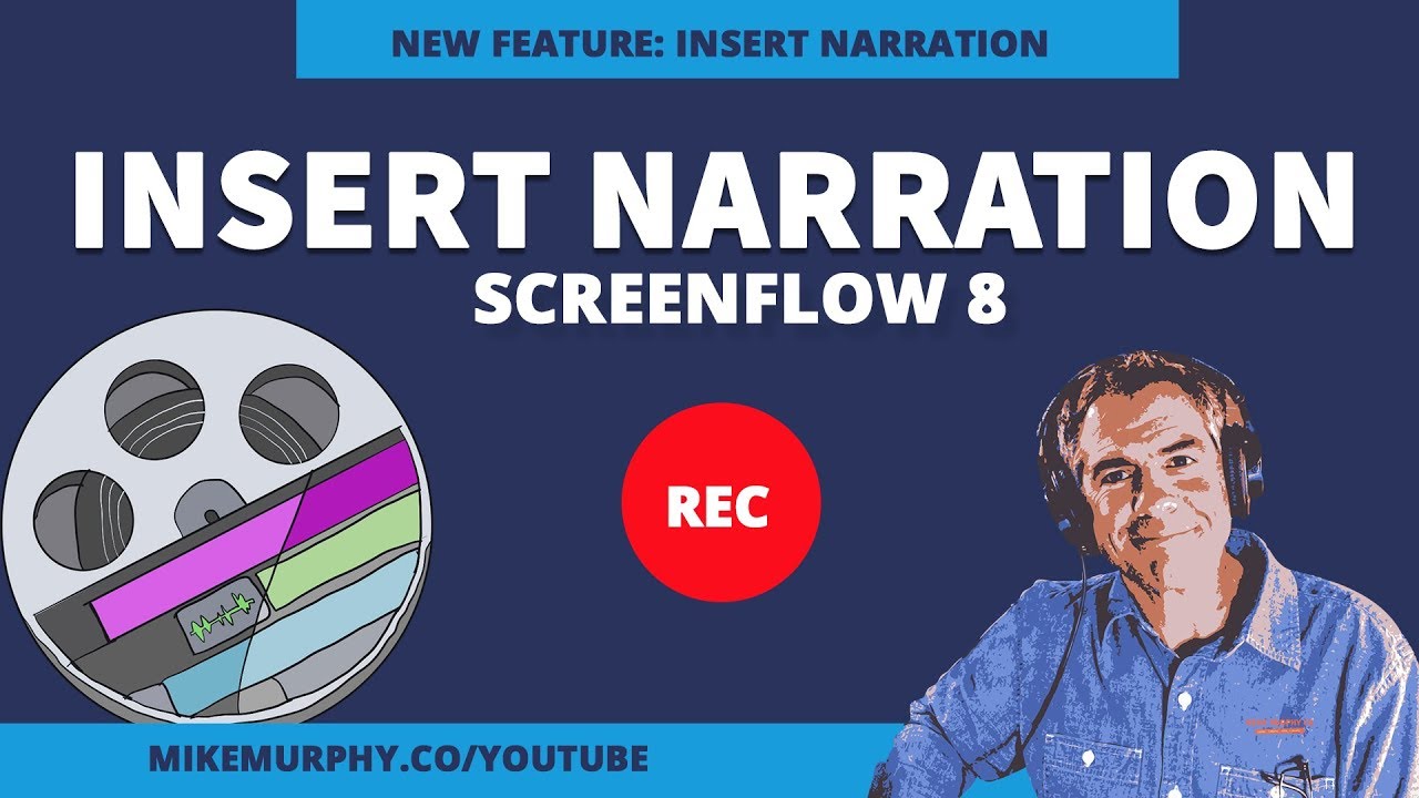 Screenflow 8: Insert Narration