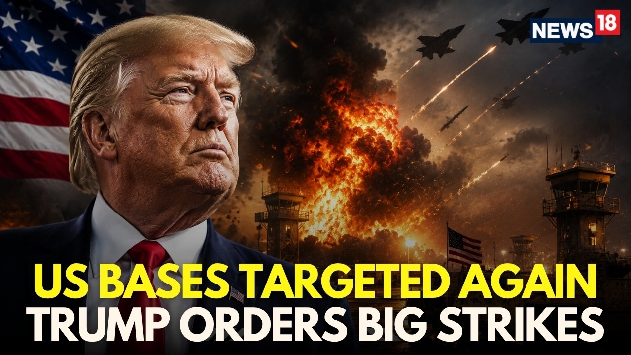 US Iran War LIVE Updates | IRGC Destroys US Bases In Jordan And Kuwait | Trump | Iran News | N18G