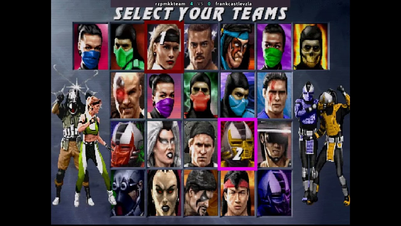 UMK3 FIGHTCADE RZPMKKTEAM (VZLA) VERSUS FRANKCASTLE (VZLA)