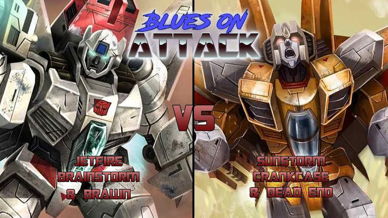 Transformers TCG: Jetfire/Brainstorm/Brawn VS Sunstorm/Crankcase/Dead End - The Jank Lab Colab