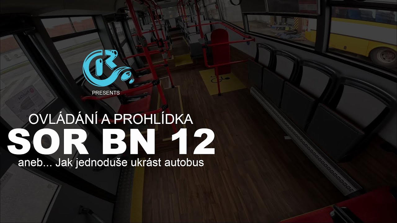 [RAYFI & BUS] Ovládání a prohlídka SOR BN 12 (ev. 130)