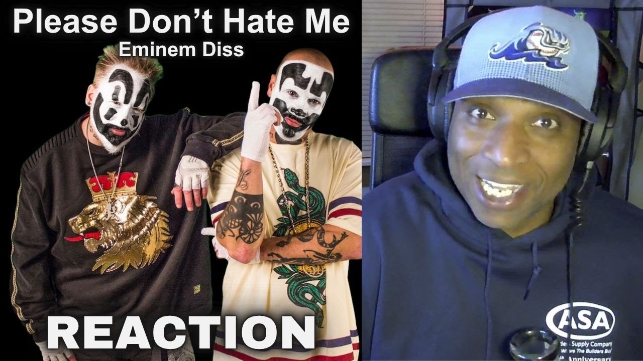 РЕАКЦИЯ НЕНАВИДЕТЕЛЯ ЭМИНЕМА: Insane Clown Posse «Пожалуйста, не ненавидьте меня» (РЕАКЦИЯ) #JordanP