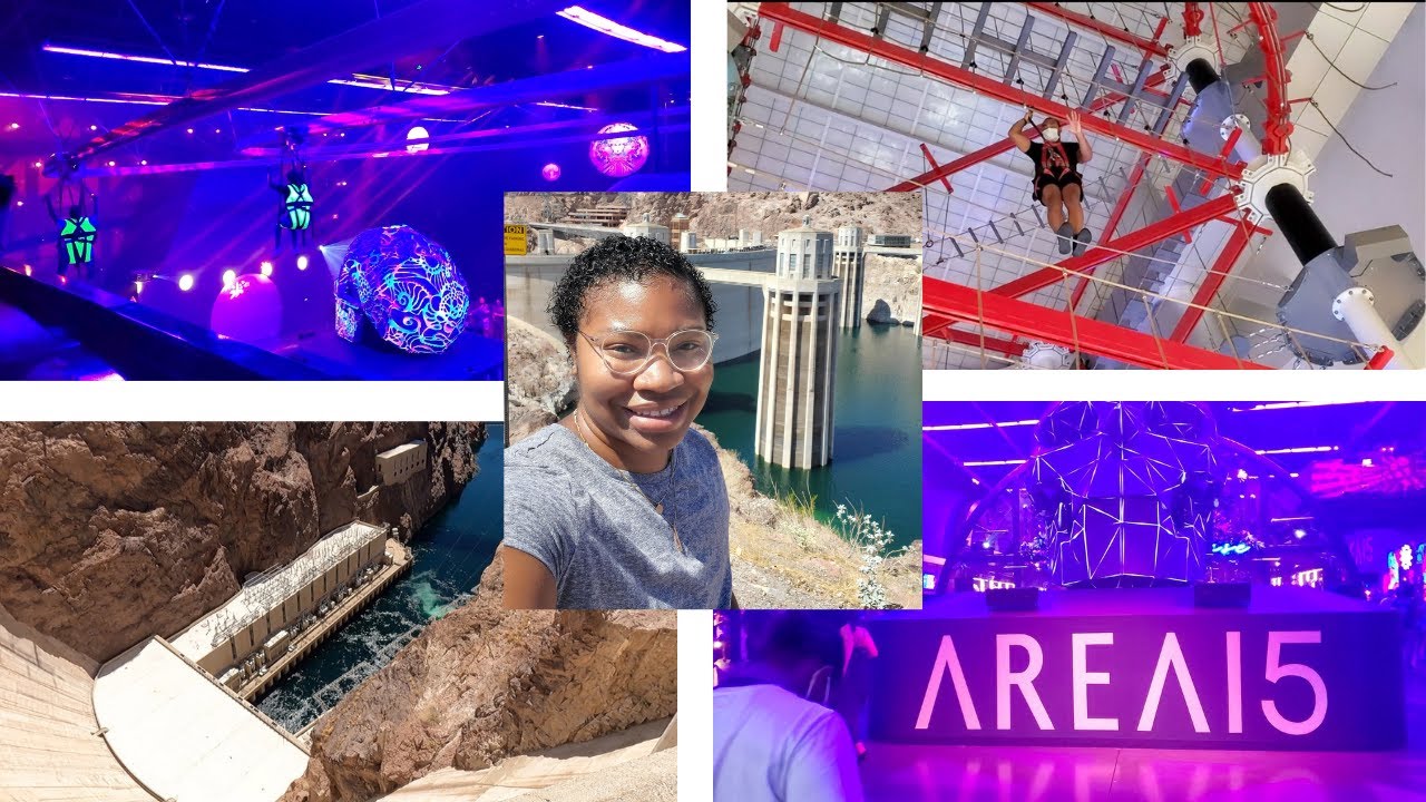 Visiting Hoover Dam and Area 15 | Las Vegas Vlog