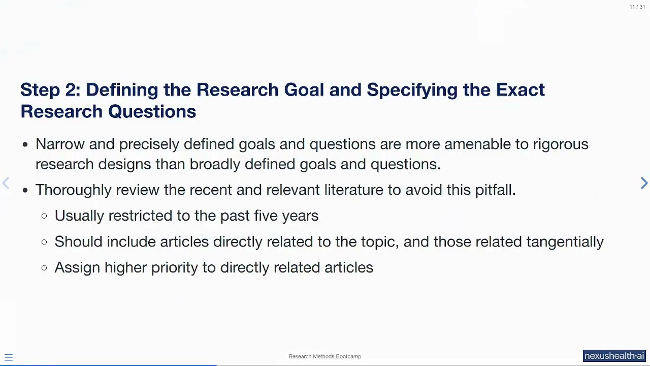 Research Strategies and Designs