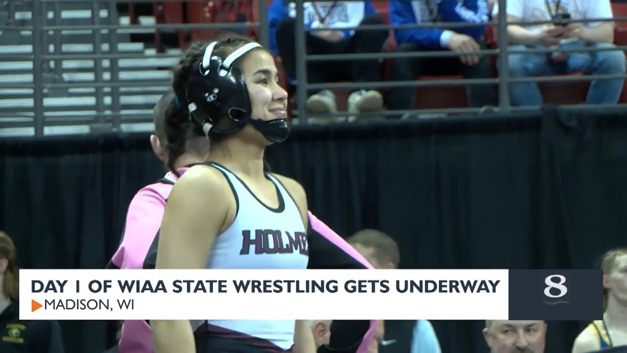 Day 1 of WIAA State Wrestling Gets Underway