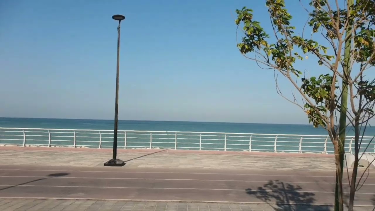 Nice Scenery in Dammam Corniche 