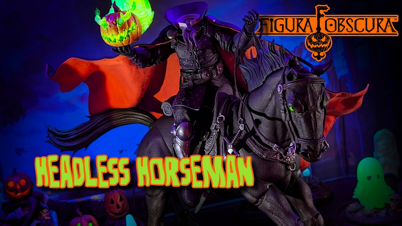 4Horseman Studios Figura Obscura Headless Horseman ‘Spectral Green Edition’ Unboxing and Review