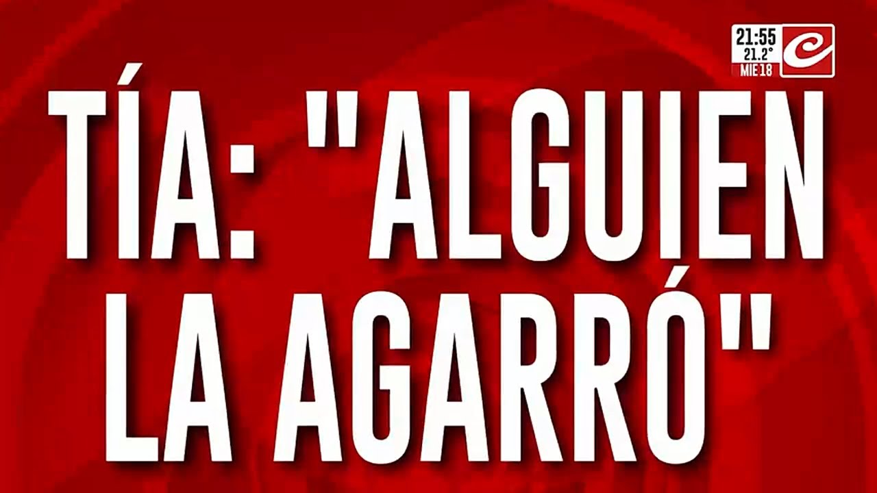 Desaparición en Cosquín:  