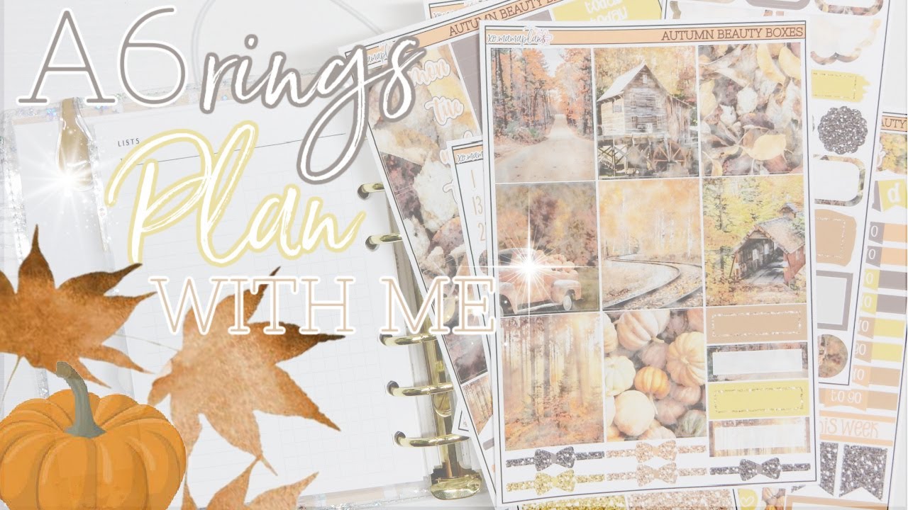 Plan with me | A6 Rings! | Nov 13