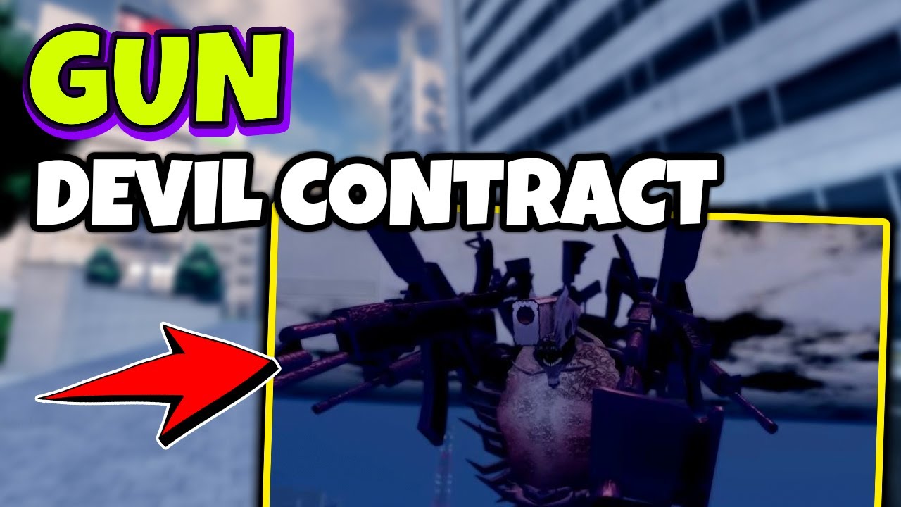 GUN DEVIL CONTRACT in DEVIL HUNTER Roblox Location and How to Use Guide