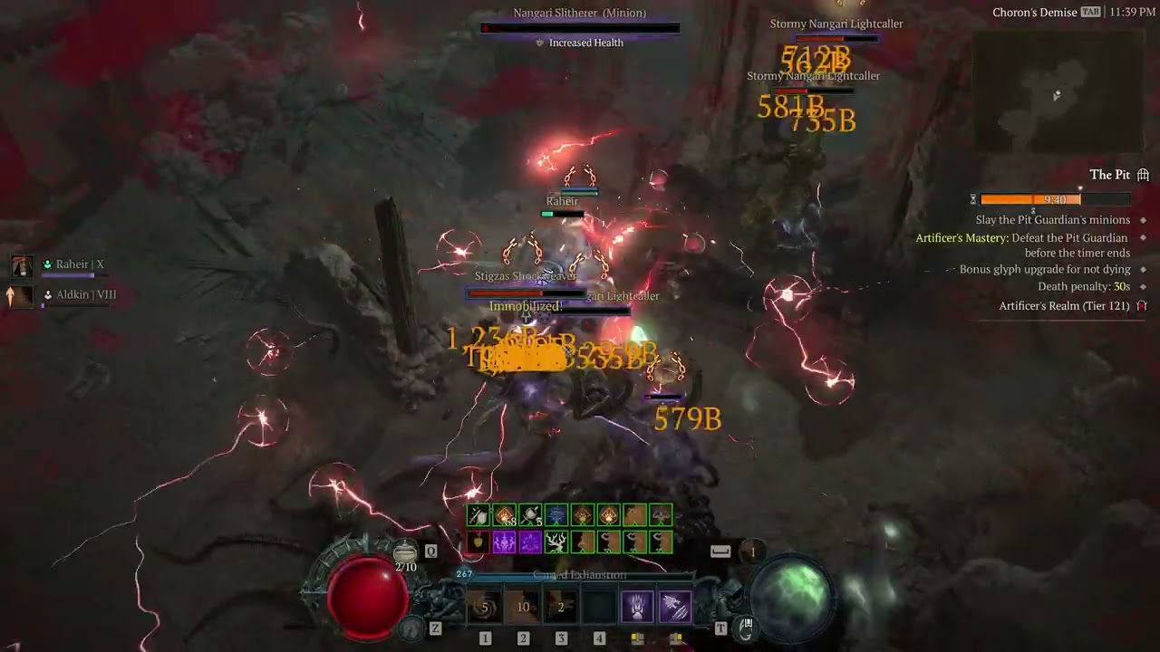 Stormclaw Druid Pit 121 in 12:49   Diablo 4 Season 10