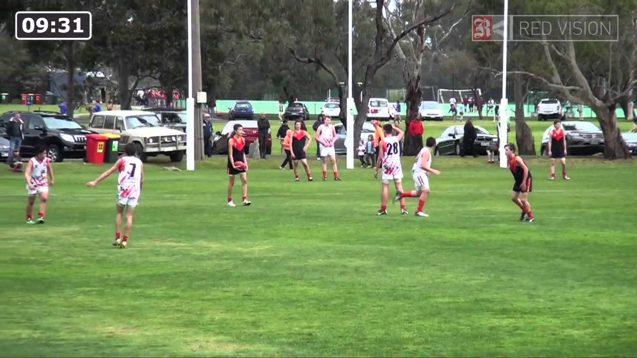SMJFL 2014 U14 DIV 3 - Dingley Black v Northvale