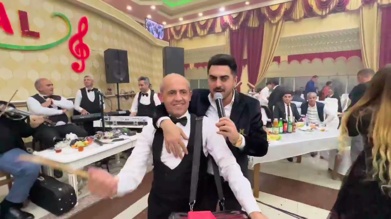 Punhan Piriyev Aşıq Fərhad ve Sevimli Mahni Qardaslar qrupu Saatlı toyu