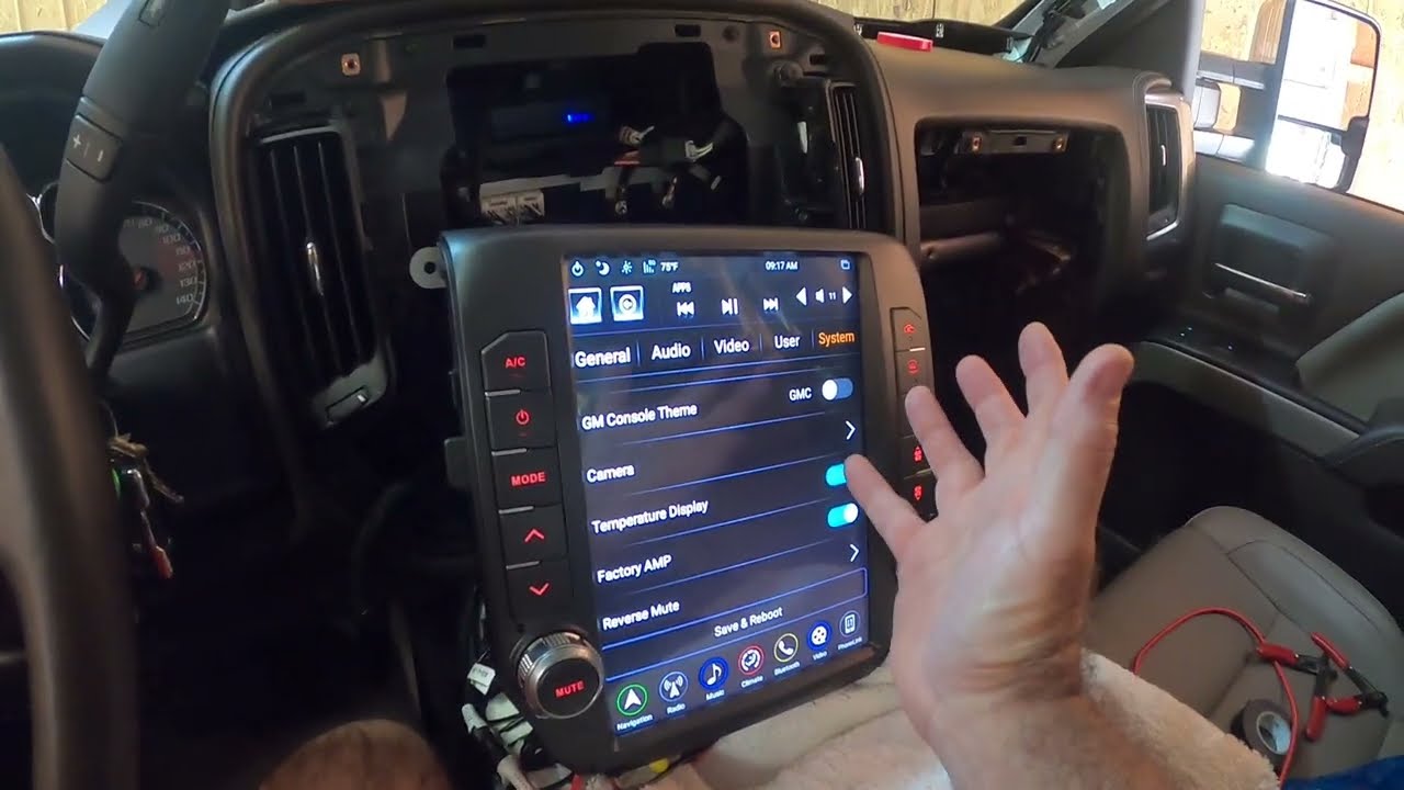 Linkswell T-Style Radio for GM Silverado with Bose adaptor
