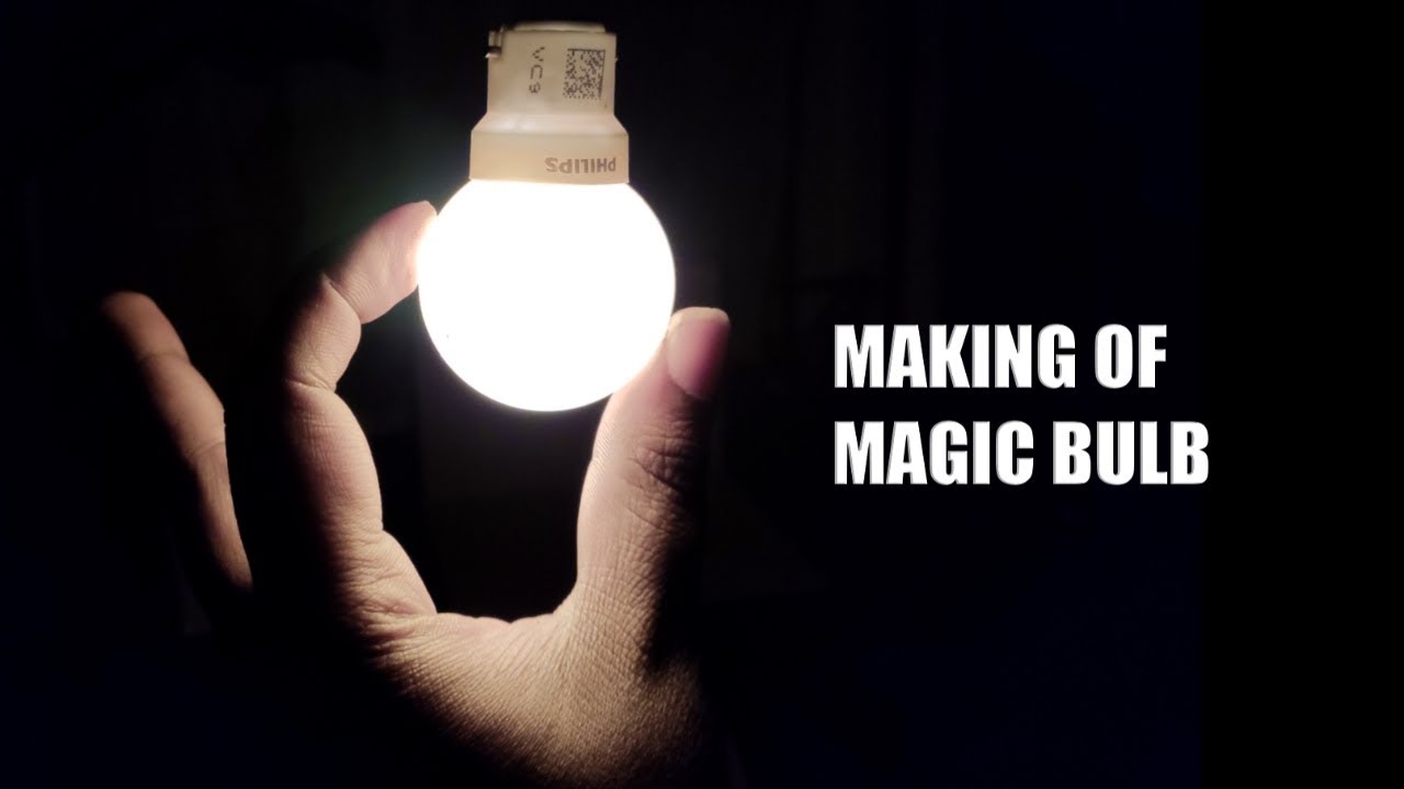 How to make magic bulb at home|magic|magic bulb