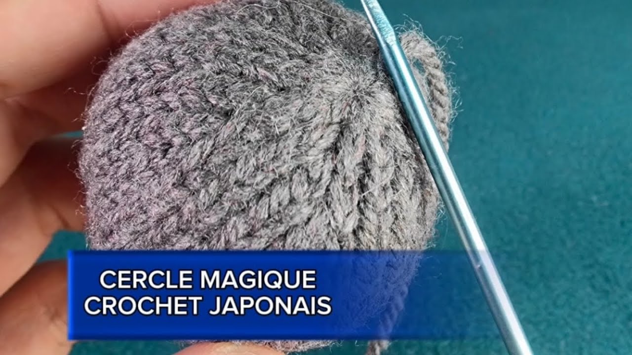 CERCLE MAGIQUE CROCHET JAPONAIS KNOOKING (魔法の1本針)🇯🇵