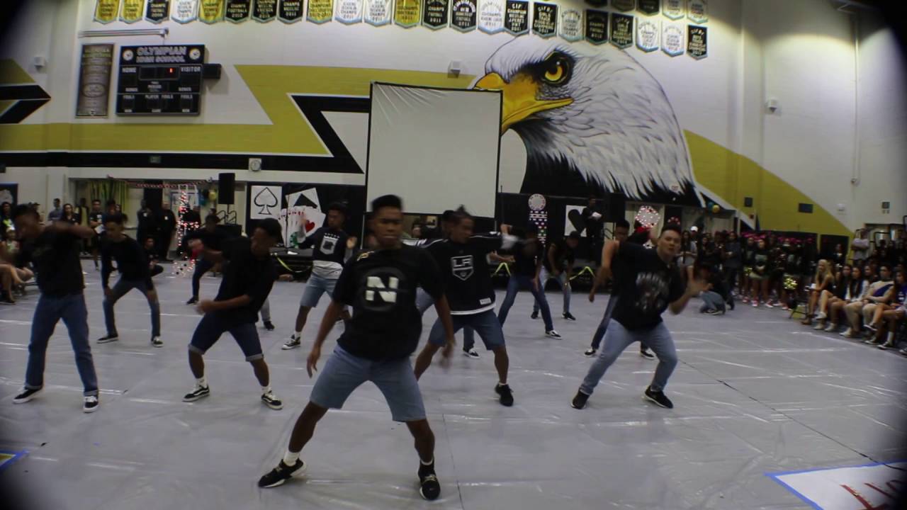 Olympian All Male Homecoming Assembly 2016