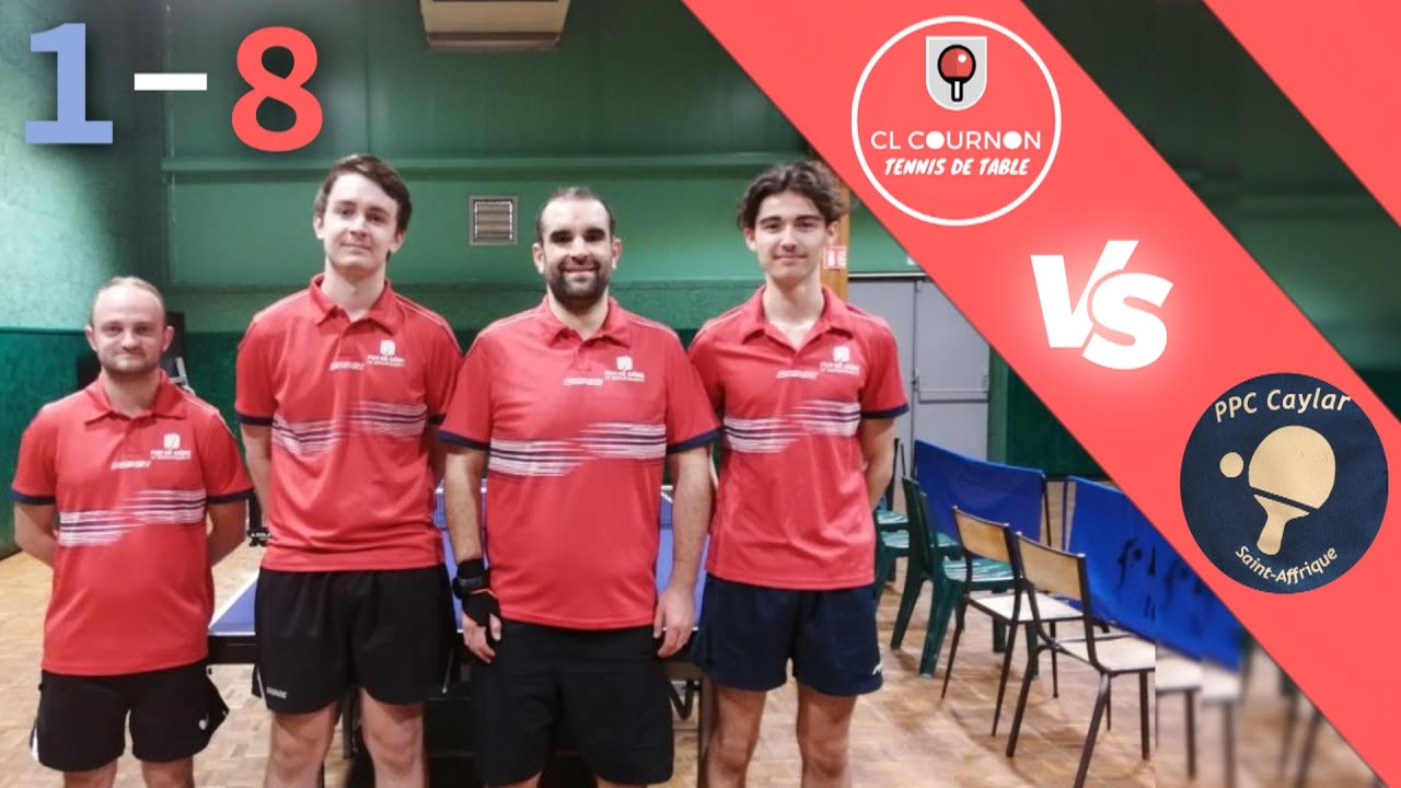 CL Cournon TT 1 VS Le Caylar PPC 1 | N3 | 12/03/2022 | Tennis de Table